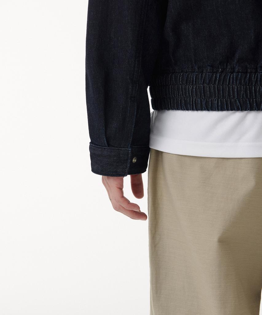 Musinsa Standard Oversized Denim Blouson Jacket [Deep Indigo]