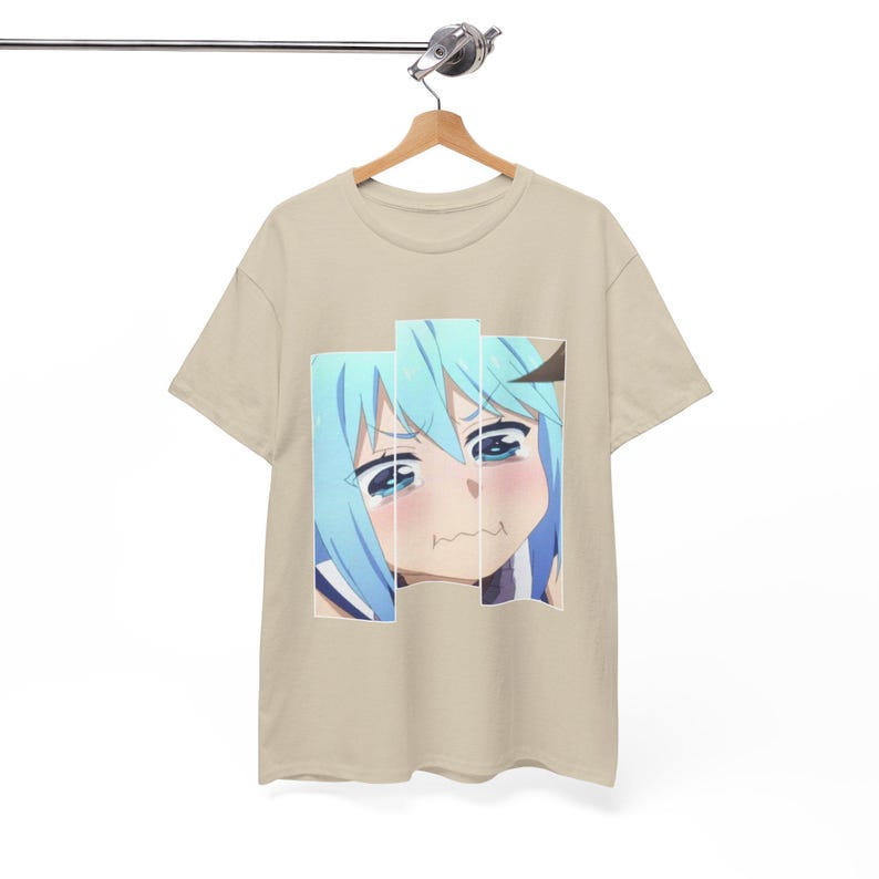 Konosuba Anime TShirt Kazuma Aqua Megumin Funny Isekai Comedy Unisexga Tee Anime Merchandise Gift Idea Otaku Japan