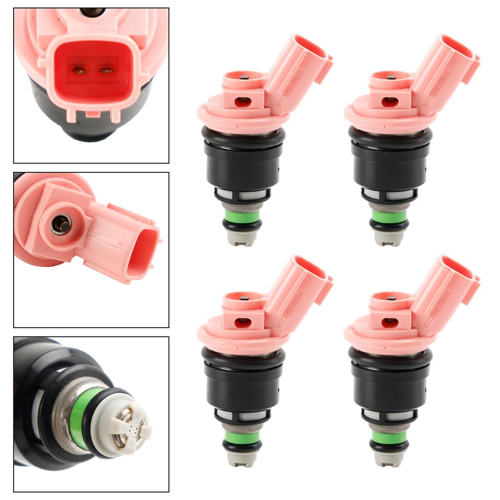 4Pcs Fuel Injectors Fit for Nissan Maxima Sentra 1991-1999 200SX NX 16600-57y01