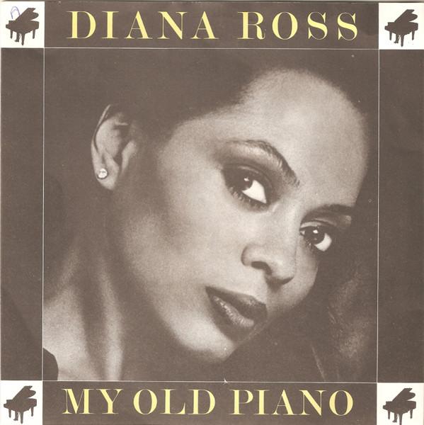 

7inch Record DIANA ROSS - My Old Piano TMG1202 Motown 1980 UK Soul/Funk Used