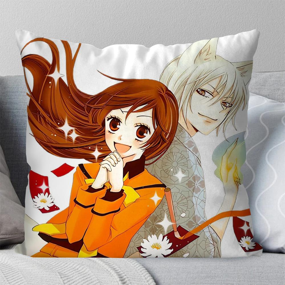 Kamisama Love Anime Pillow Case Square Pillow Bedroom Sofa Leisure Comfort Cushion Car Living Room Home Decoration 40X40