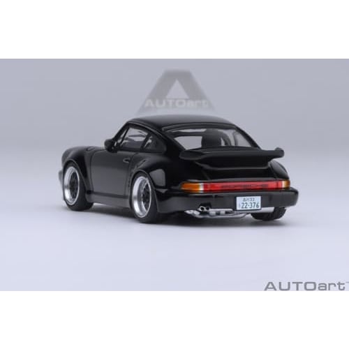 AUTOart 1/64 Scale Porsche 911 (930) Turbo "Wangan Midnight" Blackbird (Volume 1 Specification) Finished Model 20636