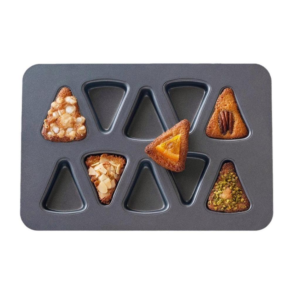 Carbon Steel Madeleine Cake Baking Pan 6/8 Cavity Dessert Baking Tray Bread Baking Mold  Pastry