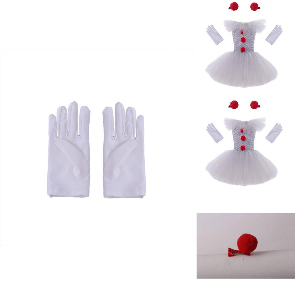 Colorful Mesh Princess Dress Set For Halloween Costume Parties