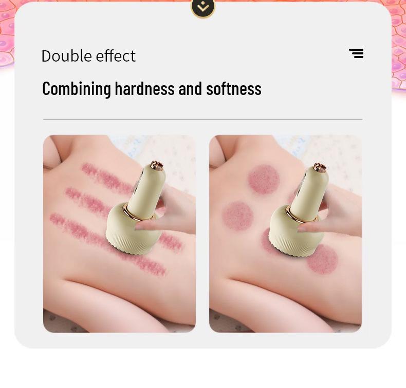 Electric Gua Sha & Meridian Brush with Cupping Therapy Massage Tool