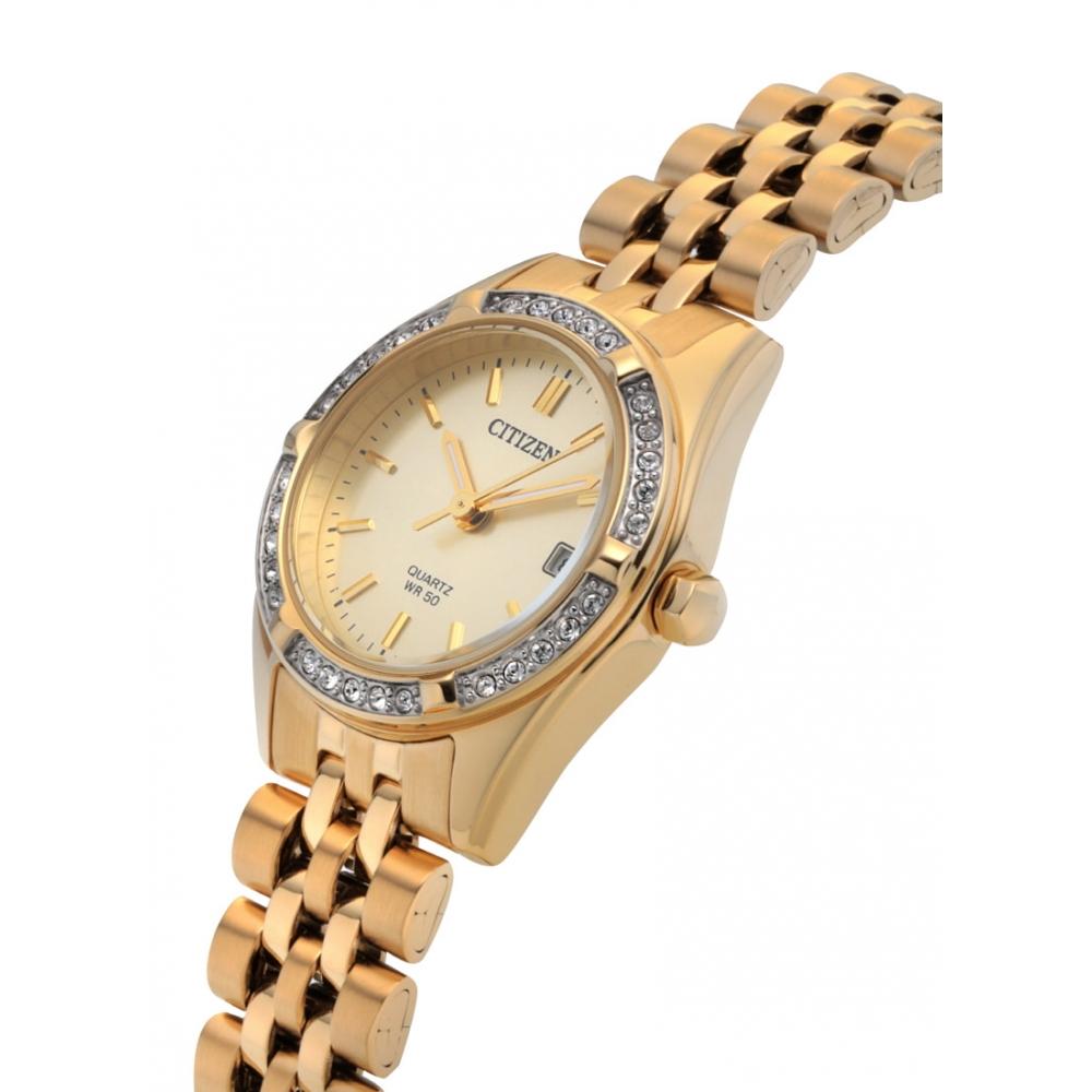 Citizen Eu6062 50p Women S Metal Watch