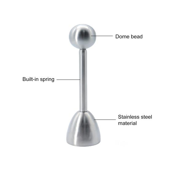Stainless Steel Egg Opener Cracker Topper Separator Remover for Family Breakfast Egg