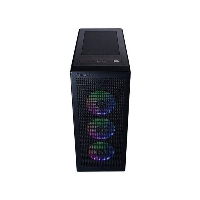 Hiditec H1 Air ARGB Midi Tower Cristal Templado USB 2.0 Negra