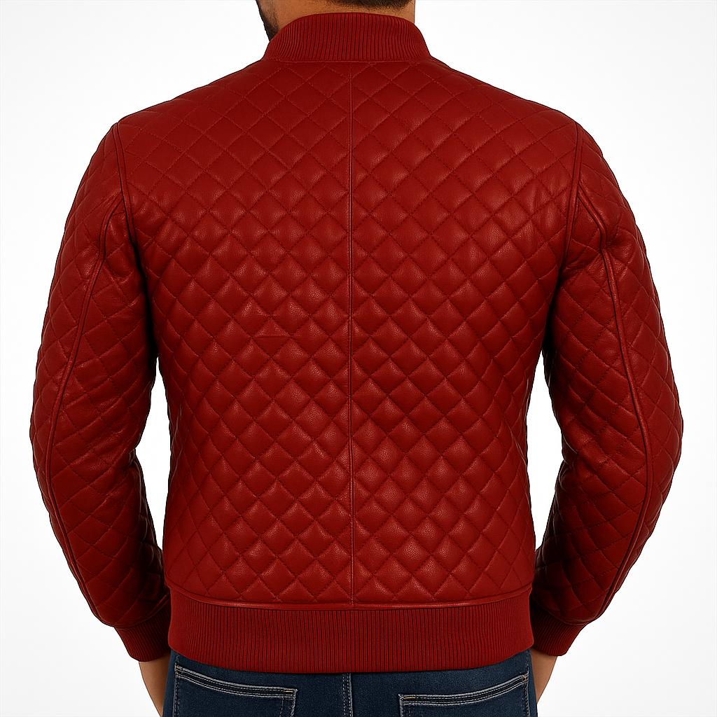 NOORA Jachetă din piele naturală pentru bărbați