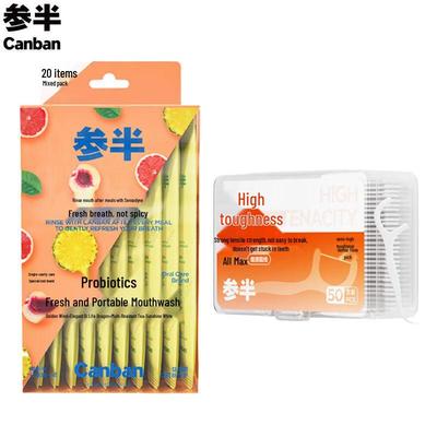 Sanban Mouthwash & Floss Mixed Pack