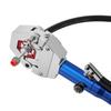 Hydraulic Hose Crimper, Hydra-Krimp AC Hose Crimper Kit with 7 Dies Snap-On, Integral Manual Hydraulic A/C Hoses Crimping Tool for Automotive & Air