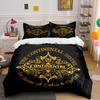 Continental Hotel Art Pattern Bedding Duvet Cover Set Duvet Cover Pillowcases  (1*Duvet Cover 2*Pillowcases, without duvet insert)