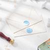 Sealing Wax Stamp English Series Wax Seal Stamp for Gift Wrap Scrapbooking Decor