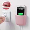 Wall Mount Storage Box for Remote, Phone Charger, and Accessories Modern Simple Design, Multi-Purpose Holder