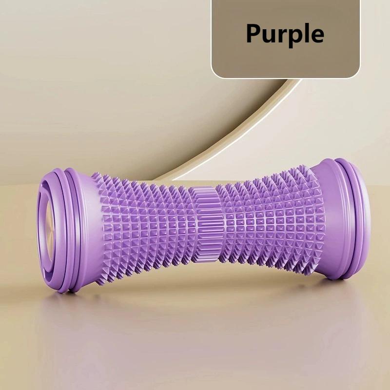 

Foot Massage Roller Calf Muscle Relaxation Roller Plantar Fascia Foot Massager Decompression Yoga Shaft Acupressure Massage Tool фиолетовый