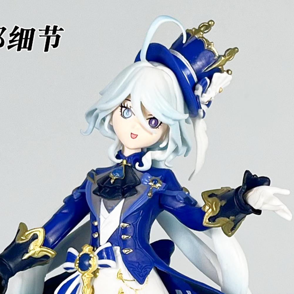 Furina Actionfigur, Sammlerstück, Ornament, PVC, Schönheitsmodell Furina de Fontaine Figur, Anime Furina Look Up Figuren, Geschenkspielzeug