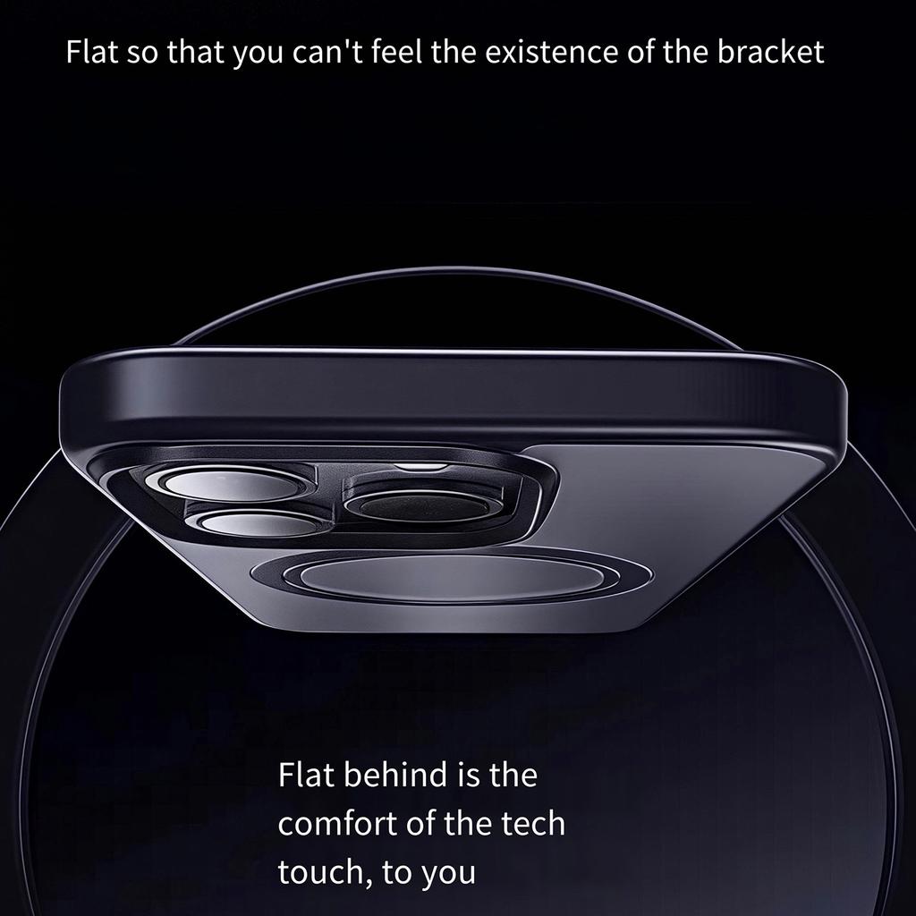For iPhone 15 Pro Max Case Compatble with MagSafe Rotating Kickstand TPU+PC Phone Cover