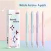 Kaba Bear Chinese Landscape Style Quick-Drying Black Gel Pen for Students