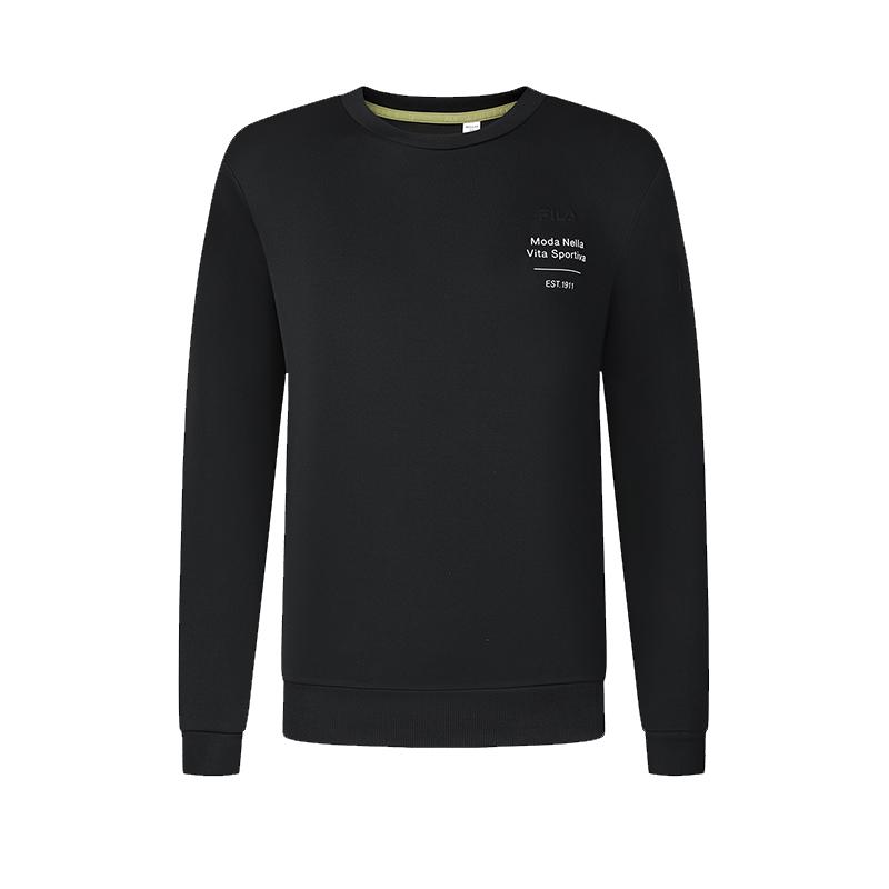 Men's FILA Spring And Fall Men's Black