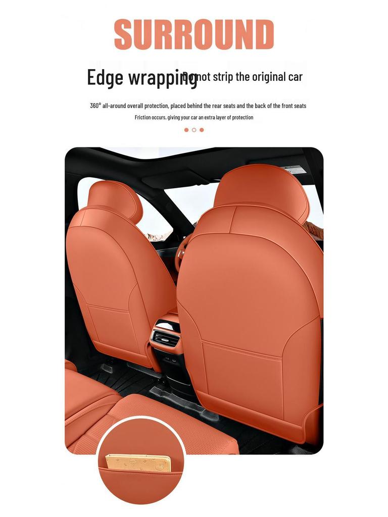 All-Season Leather Seat Covers for Changan Deepal S07 2025 Model