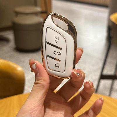 TPU obudowa kluczyka z pilotem samochodowym obudowa z uchwytem dla MG ZS EV MG6 EZS HS EHS 2019 2020 Roewe RX5 I6 I5 RX3 RX8 ERX5 akcesoria
