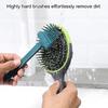 Quick Cleaning Hairbrush Cleaner Durability Plastic Build Effortless Debris Extraction For All Comb Types Home Salon Use