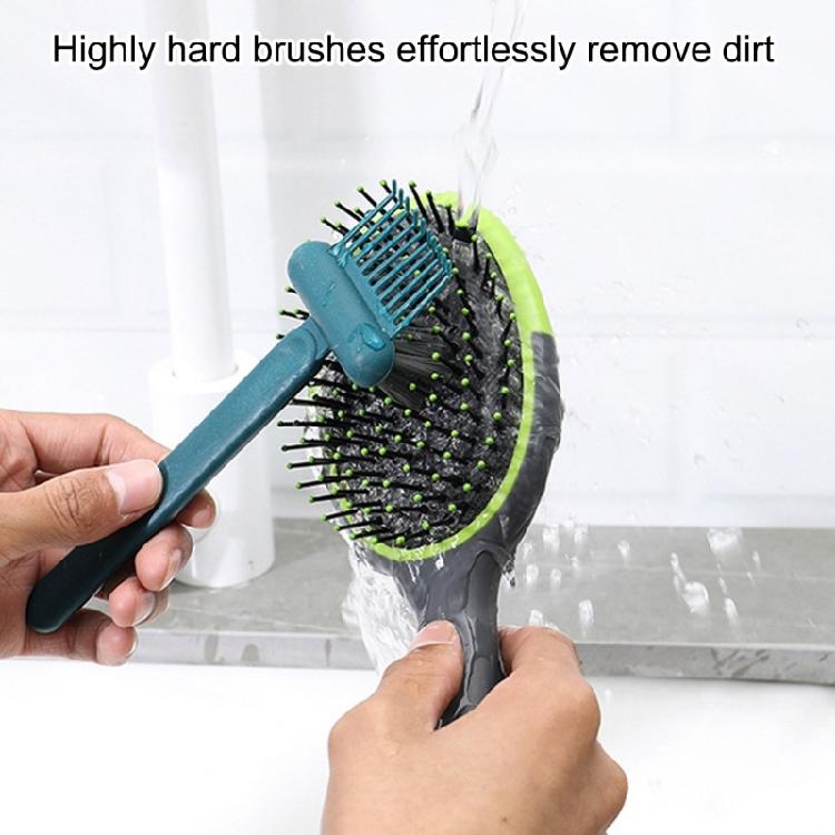 Quick Cleaning Hairbrush Cleaner Durability Plastic Build Effortless Debris Extraction For All Comb Types Home Salon Use