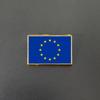 Nato Flag Brooch Made of Zinc Alloy Coated Pvc 2.5 * 1.5cm North Atlantic Treaty Small Handmade