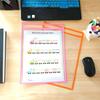 10pc Children's Learning Repeatable Erasable Transparent Color Dry Wipe Bag 100ml