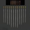 12/6pcs Blind Sewing Needles for Elderly Stainless Steel Big Hole Self Threading Needles DIY Beading Household Sewing Tools