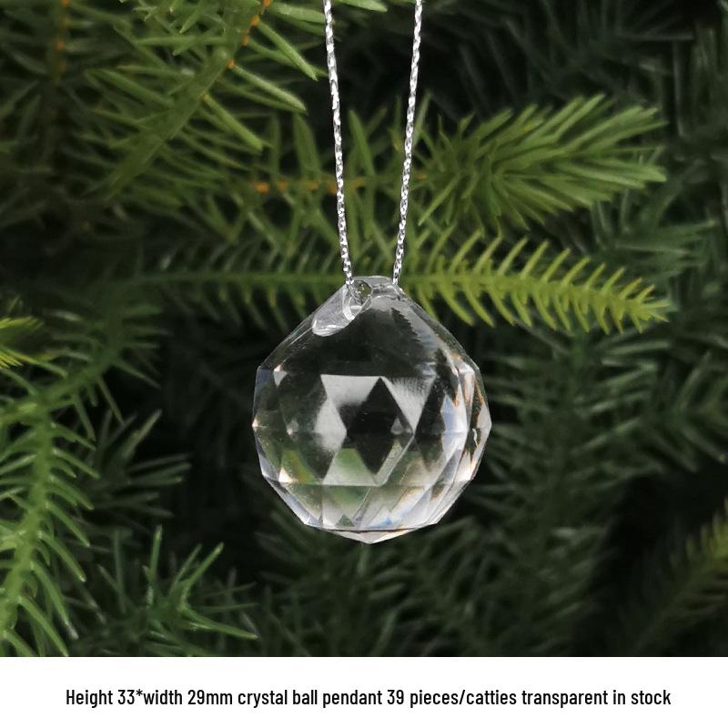 DIY Acrylic Beaded Jewelry Accessories: Transparent Cone Pendant for Door, Window, or Bead Curtains