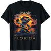 Orlando Florida Vacation Cute Alligator T-Shirt