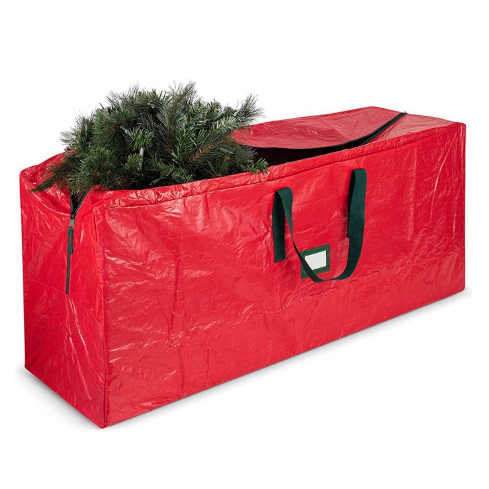 Folding Christmas Organizer Bag Gift Wrap Storage Bag  For All Year Round Christmas Storage