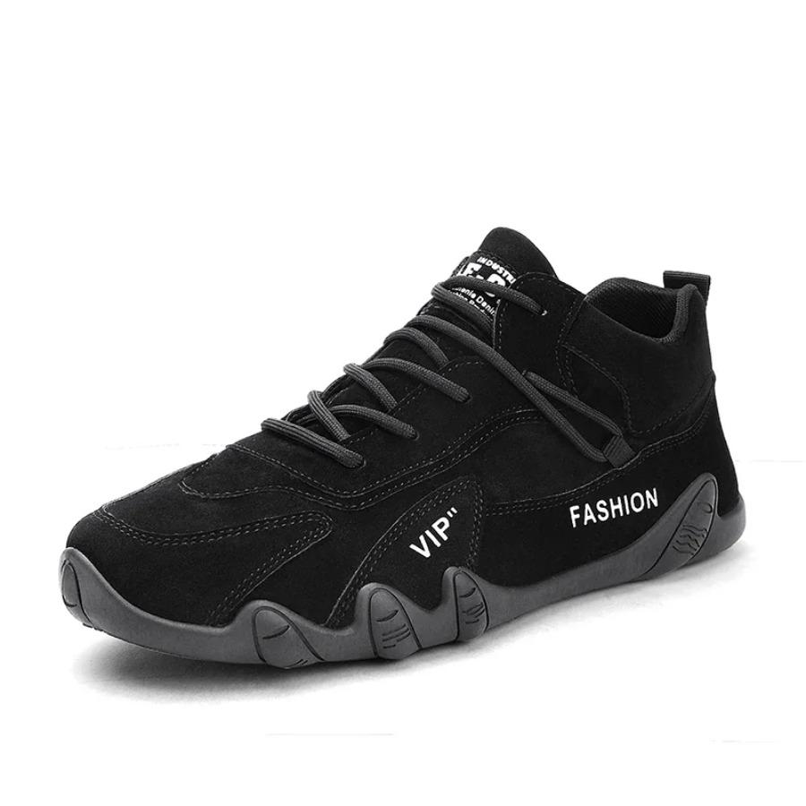 2025 Ankle Boots For Men Spring Man Casual Sneakers Non Slip Khaki Work Mens Shoe Short Boots Loafers Lace Up Zapatillas Hombre