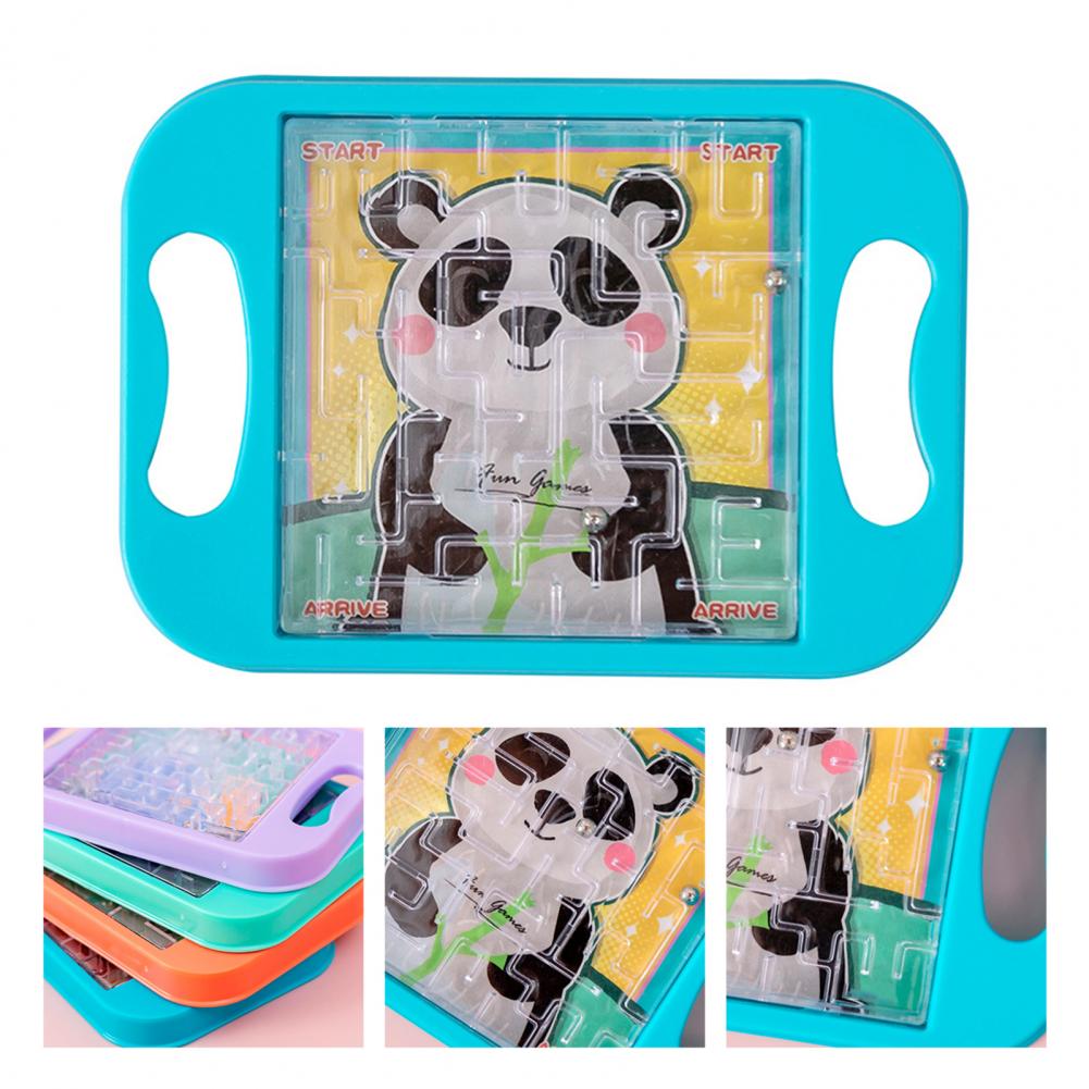 Cartoon Rolling Ball Track Maze Toys Novelty Children Early Educational Toys Puzzle Board Game Balance Training Kids Funny Gifts