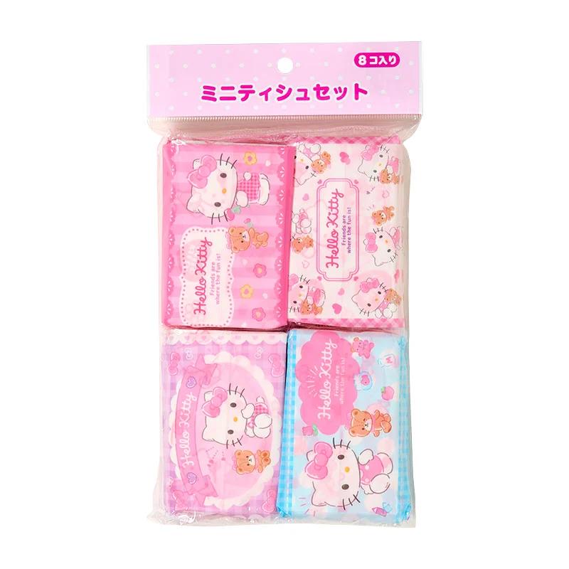 Sanrio Hello Kitty Mini Tissues Set of 8 NEW Sanrio Characters