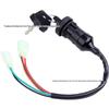 Off-Road ATV/Beach Buggy Five-Wire Three-Gear Ignition Switch & Electric Door Lock Key with Headlight