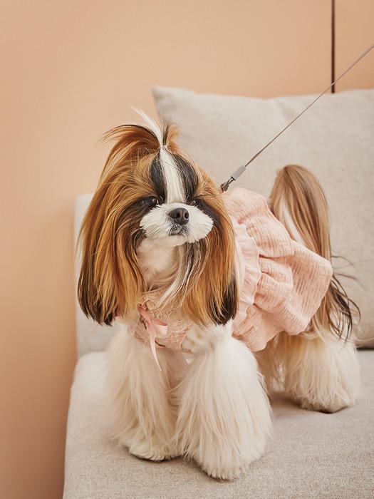 CAHIERS Pink lace harness BABY PINK_S