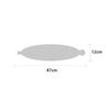 Thin Pearl Silk Scarf Magnetic Clasp Neck Wrap Fashion Neckerchief  for Women