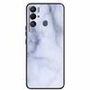 For Tecno Pova Neo Case Marble Soft Silicone Back Cover Phone Case for Tecno Pova Neo Bumper Coque LE6 Shockproof PovaNeo Funda