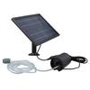 Solar Air Pump with 2 Bubble Stones with Hose 8W 10V 2400mAh ABS and Polysilicon Solar Oxygen Pump