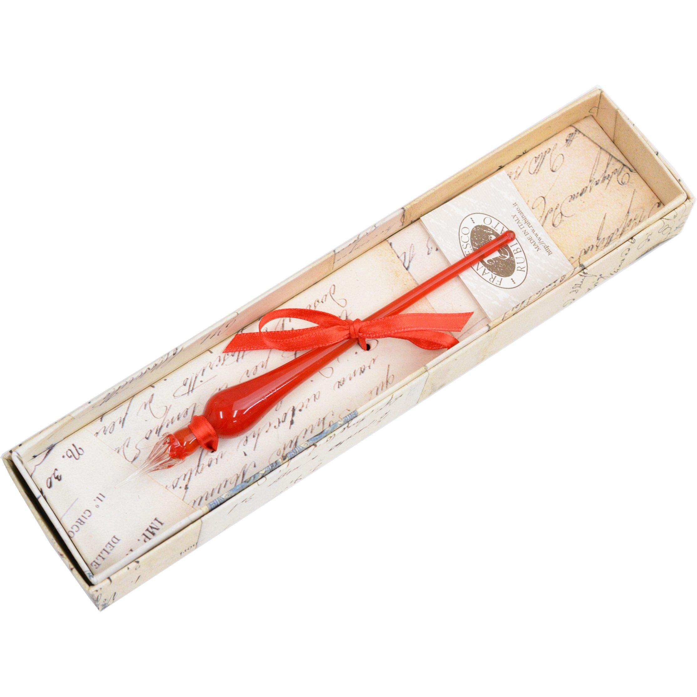 

Rubinato Glass Pen Red 15/LEO красный