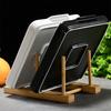Multifunction Kitchen Dishes Stand Multi Grid Design Pot Lid Holder Dish Drainer Rack  Kitchen