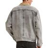 Levis Vintage Lapel Denim Jacket Unisex Jackets Gray A0640-0001