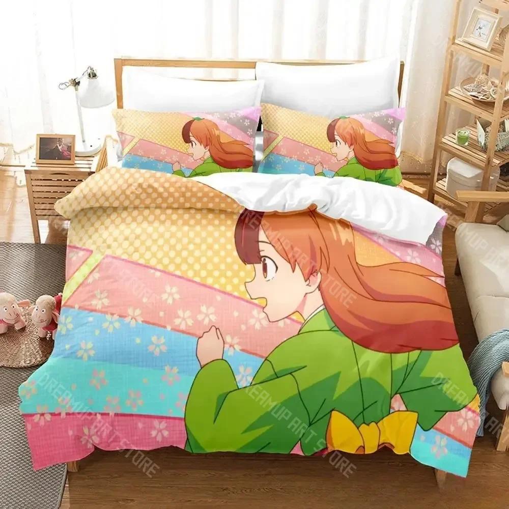 3D Print My Master Has No Tail Anime Bedding Set Single Twin Full Queen King Size Bed Set Adult Kid Bedroom Duvet Cover Sets
