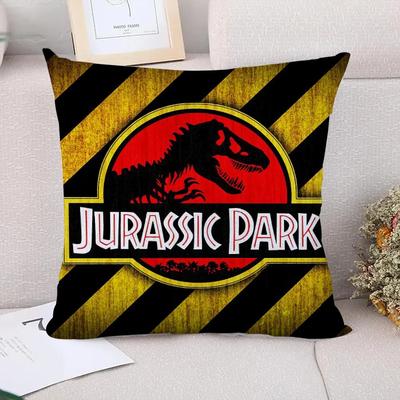 Cuscini Decorativi Jurassic Park per Decorazione Letto Copricuscini per Soggiorno Federe Decorazione x Coprisedile Auto Divano Peluche Corto