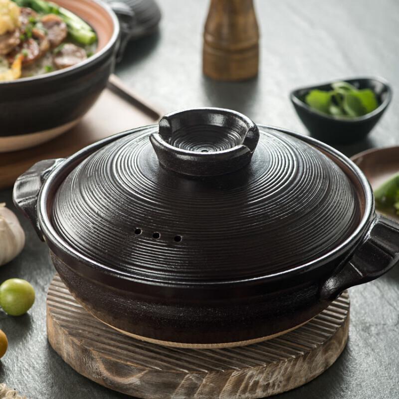 Japanese Style Clay Casserole Pot