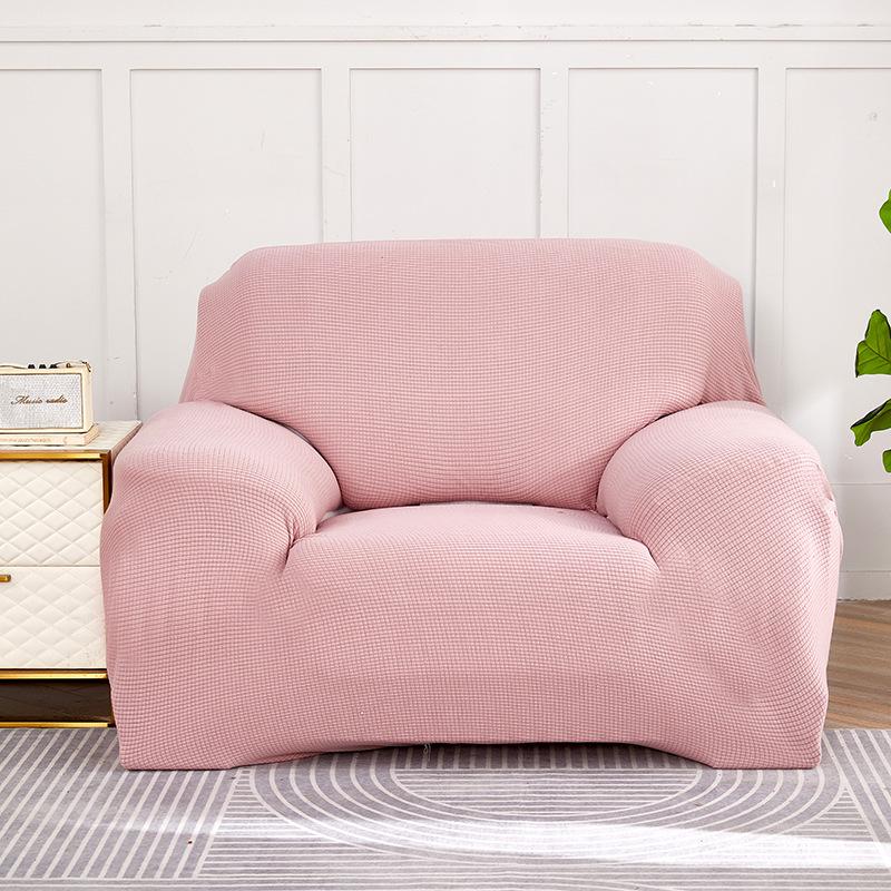 

Вязаный эластичный чехол для дивана «все включено», полностью покрытый толстым флисовым покрывалом для дивана, плотная подушка для сумки 90-140cm