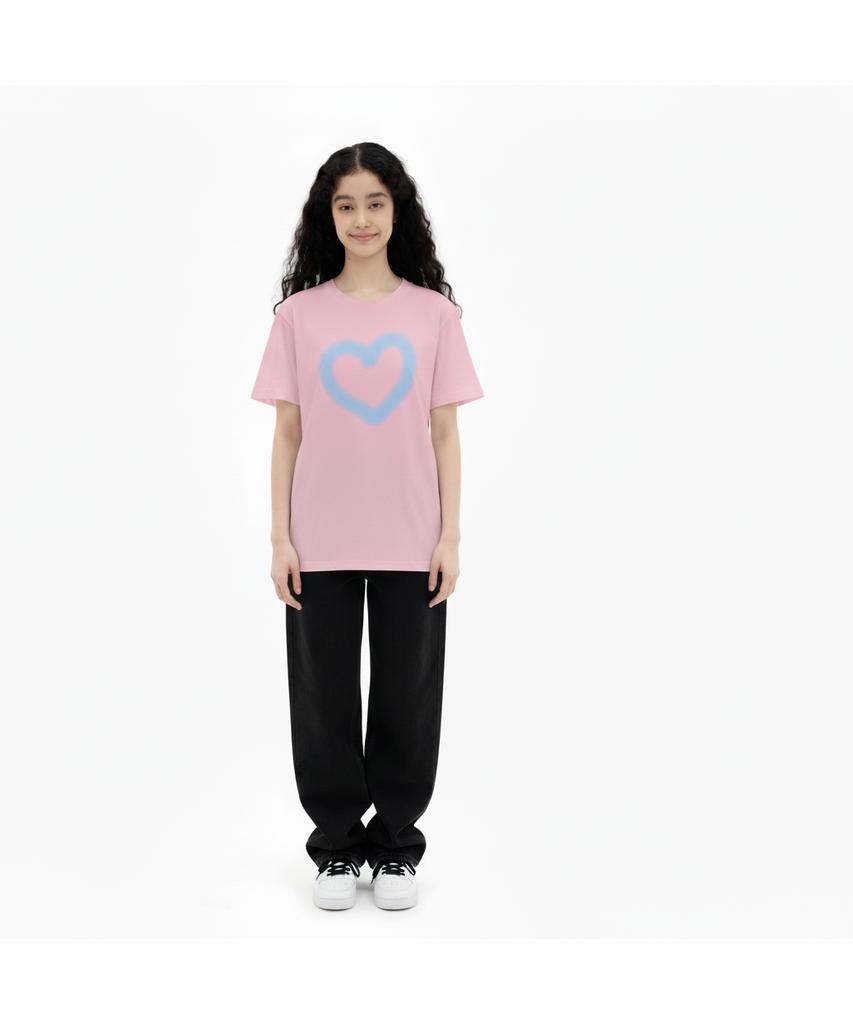 Leobeumiopisyeol Pastel Heart T-Shirt 2Ver.