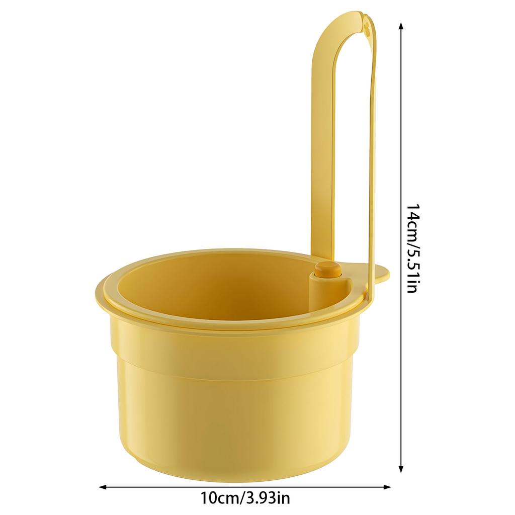 Hanging Kitchen Sink Strainer Removable Food Waste Filter Basket Draining Rack Kitchen Sink Drain Basket for Dishwashing